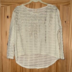 Chic Cream Women's Blouse